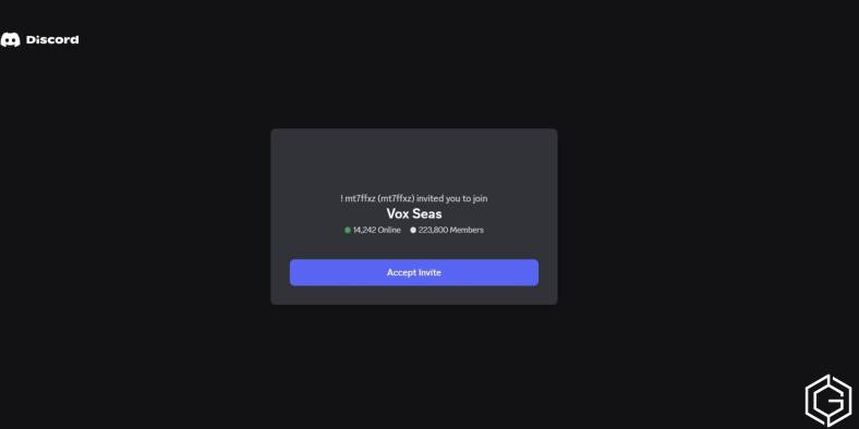 Vox Seas Discord link