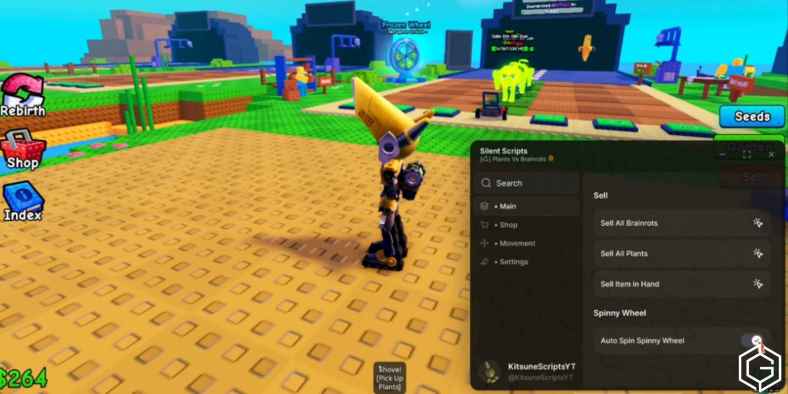 Using Script in Plants Vs Brainrots