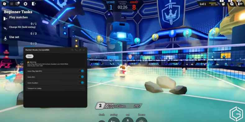 Using scripts in Racket Rivals