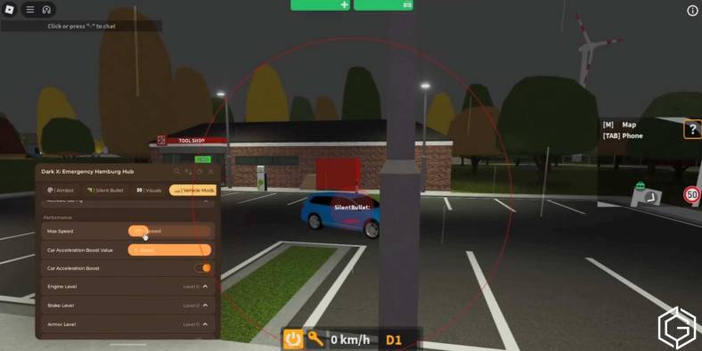 Using scripts in Emergency Hamburg