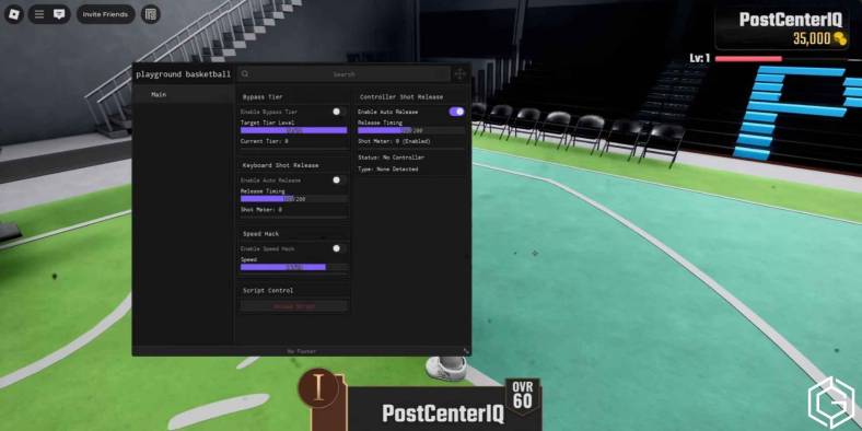 Using scripts in Playground Basketball
