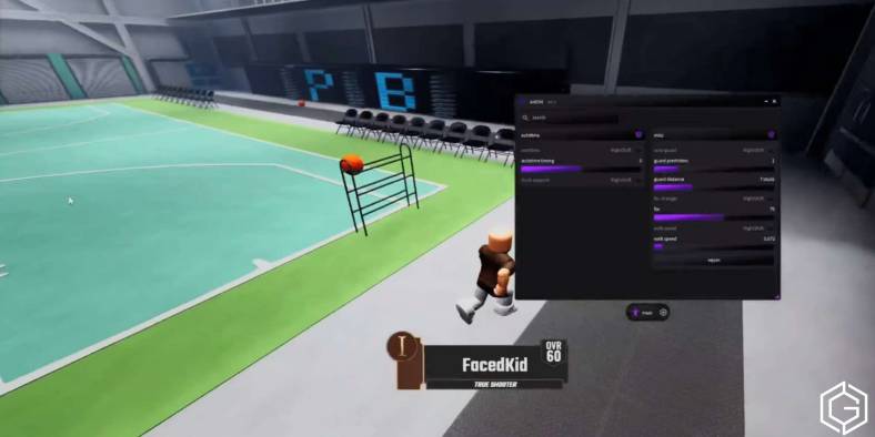 Using script in Playground Basketball