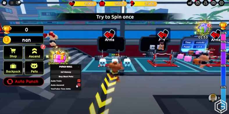 Using scripts in Punch Wall