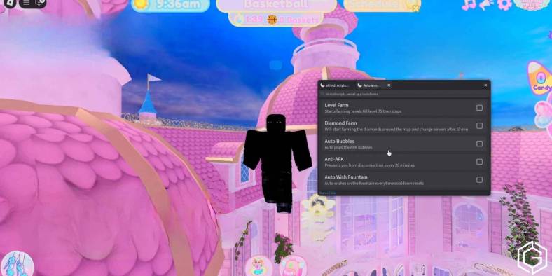 Using scripts in Royale High