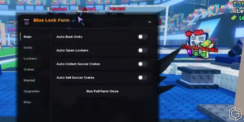 Using Scripts in Blue Lock Farm