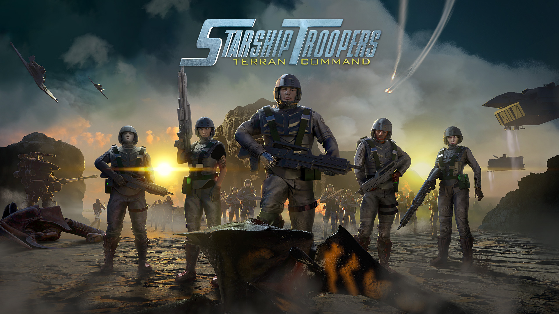 Воюют все, никто не сдаётся: анонс RTS Starship Troopers — Terran Command.