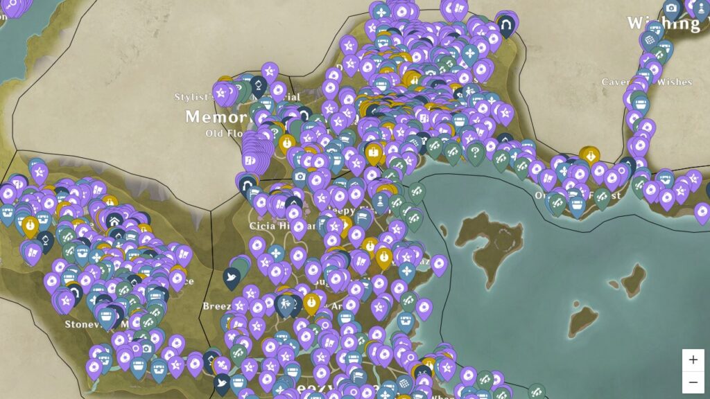 Infinity Nikki Interactive Map Activities Items More Infinity Nikki Map 1024x576 