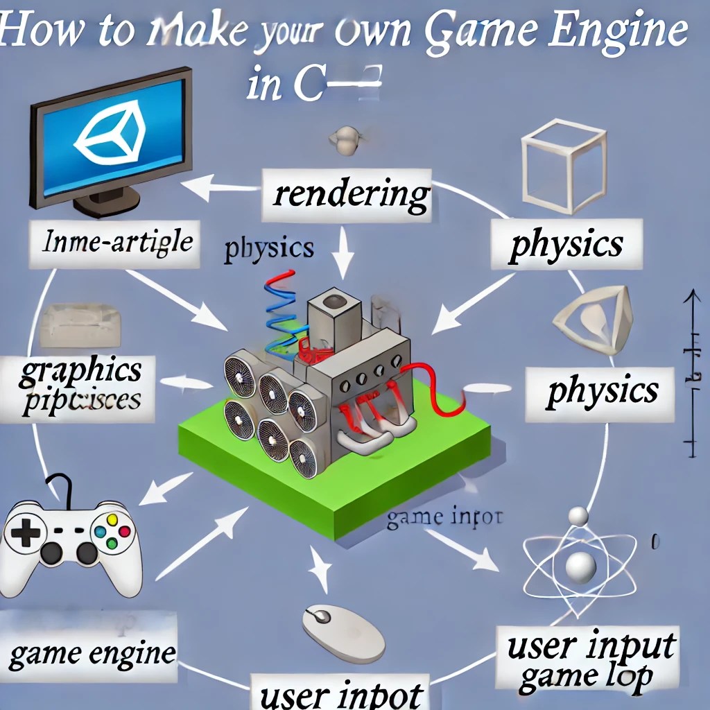 How To Make Your Own Game Engine In C Step By Step Guide For Beginners Game Engine Components Diagram .webp