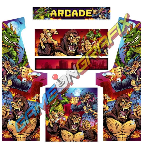Rampage Geek Pub Kit By Flyland - GameOnGrafix