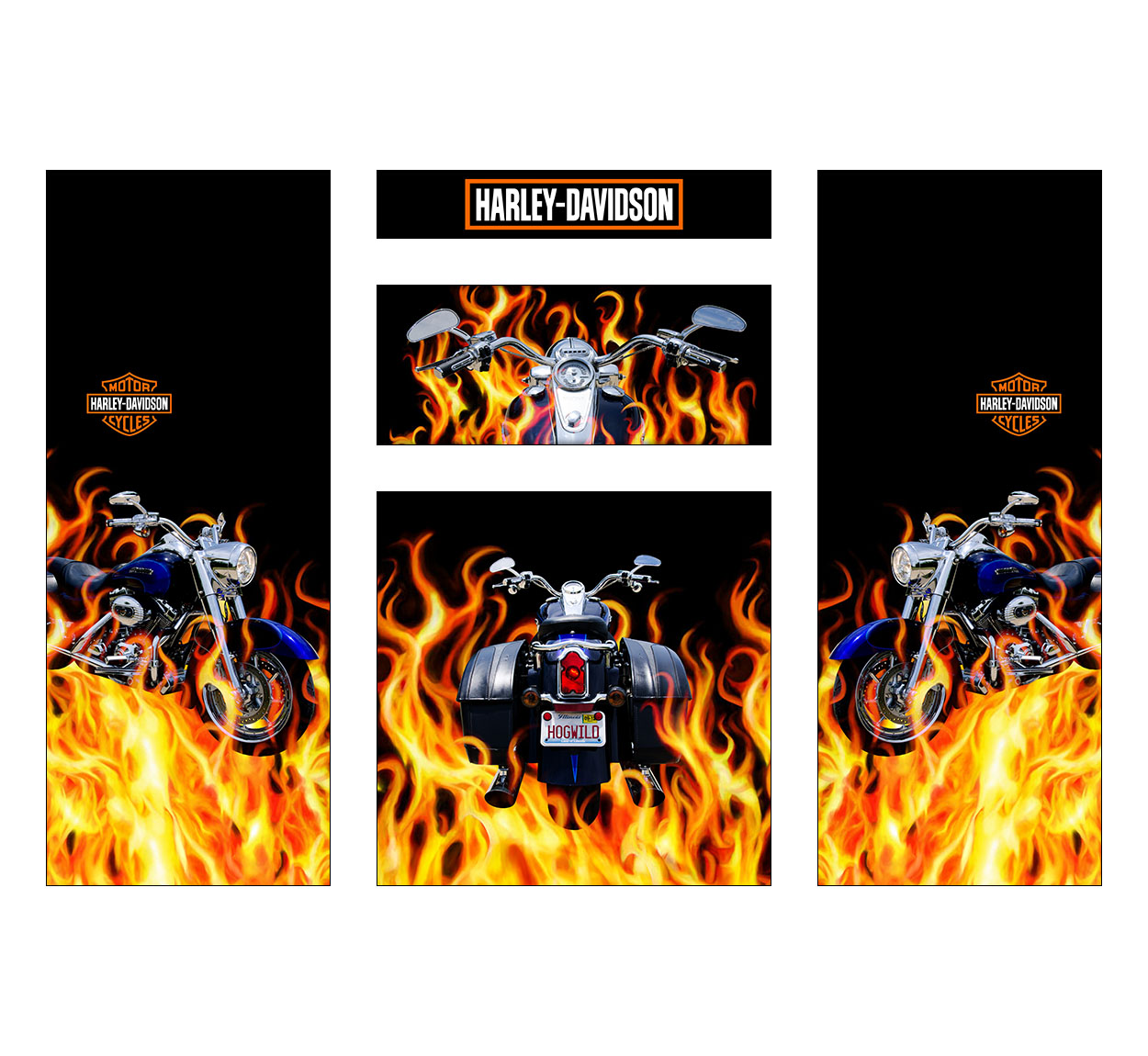 Harley-Davidson Side Art - GameOnGrafix