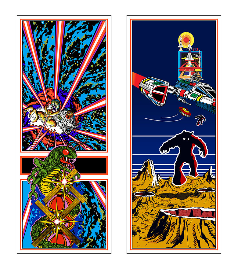 Space Multicade Side Art - GameOnGrafix