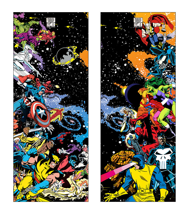 Marvel Comics Side Art - GameOnGrafix