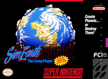 Jeu PC Sim Earth The Living Planet - Maxis Ocean (1990), Bon état, Boîte Incluse