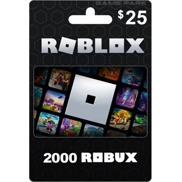 Roblox 25 USD Gift Card Digital Code Game Park Roblo 25 Usd Gift Card Digital Code