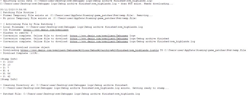 Game Patching Debug Log Game Patch Creator - Full HD Colorful Designs for Desktop