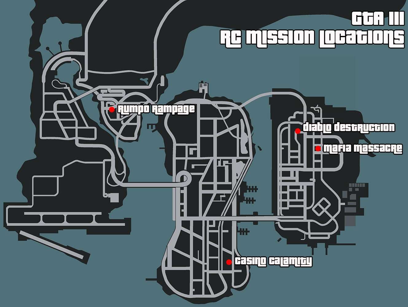 Gta 3 Body Armor Locations Map At Ruth Hurley Blog 3 30 