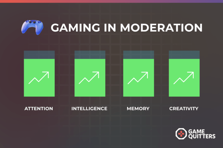 How Gaming Affects The Brain GAMING IN MODERATION Benefits 768x511 