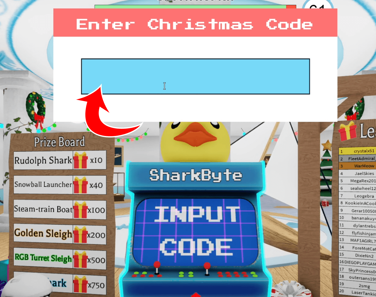 Roblox Sharkbite Codes June 2026 Gamer Journalist Sharkbite Enter Christmas Code 