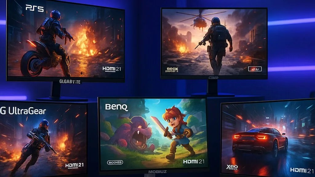 Best Monitors for Console Gaming in 2025 – 4K, HDMI 2.1, 120Hz Picks
