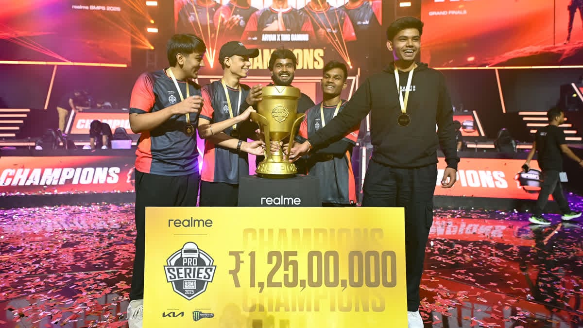 BMPS 2025 Winner Aryan x TMG Gaming Claims ₹1.25 Cr, Will Represent India at EWC