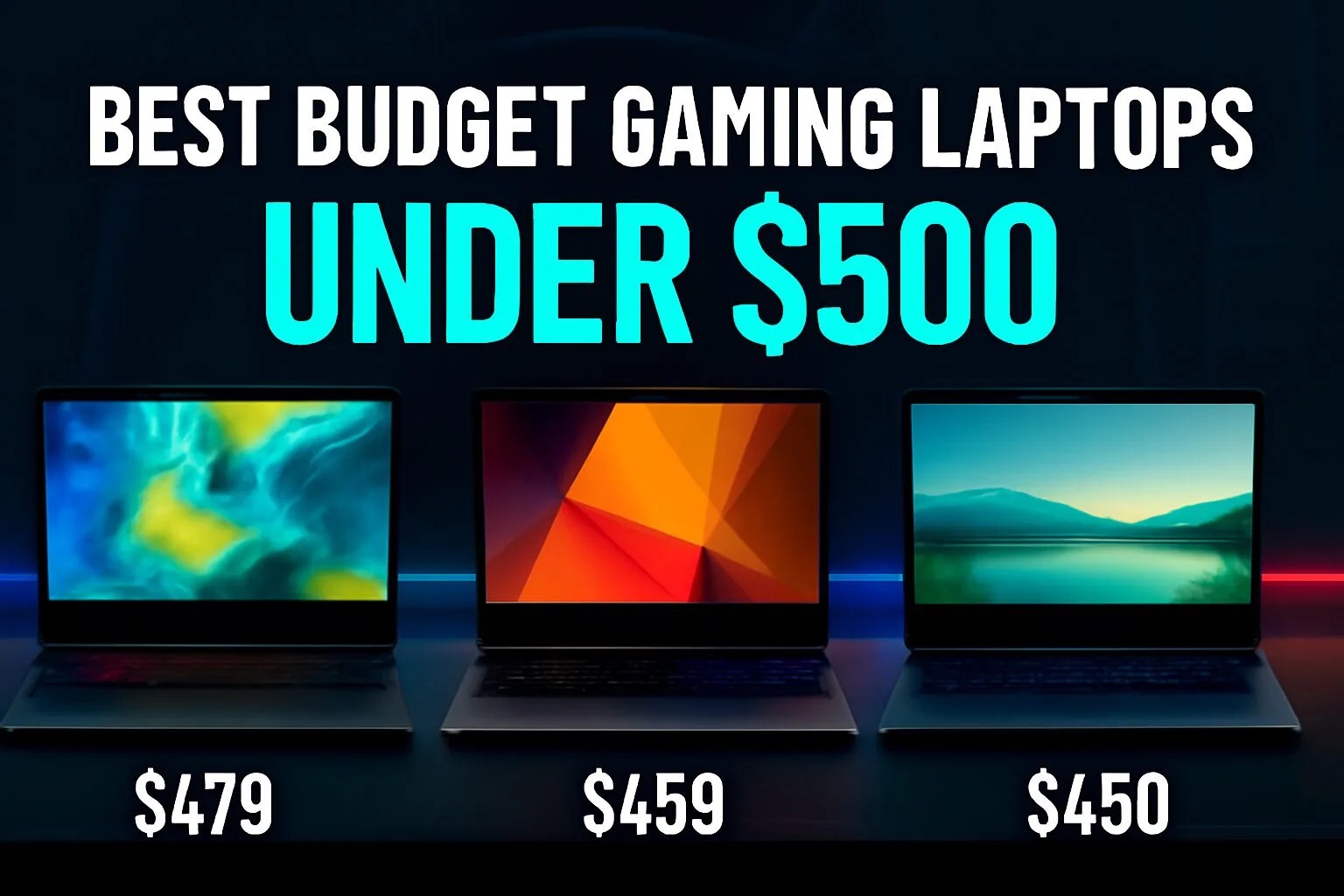 Best Budget Gaming Laptops Under $500