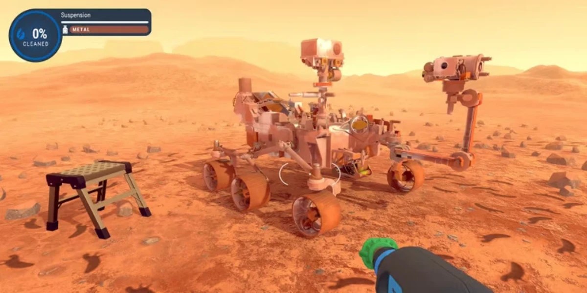 Mars rover simulator