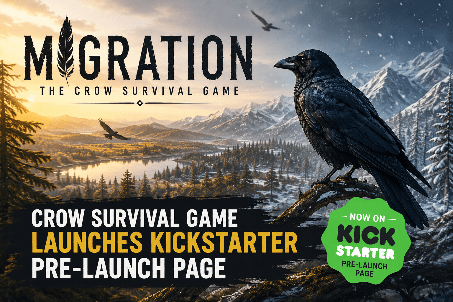 Crow Survival Game Migration Is Heading to Kickstarter