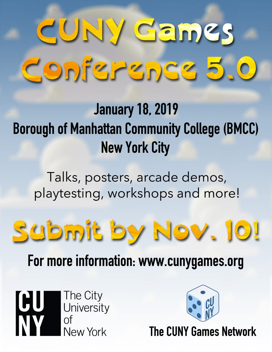 CUNY Games Conference 5.0 Call for Proposals CUNY Games Network