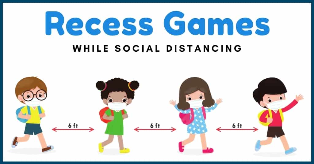 17 active games for social distancing · 1. Social Distancing Recess Games Games4esl