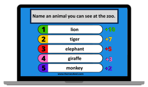 Live quiz questions for trivia games up to 10 people · skribbl (free): Top Five Quiz Esl Powerpoint Game Template Games4esl