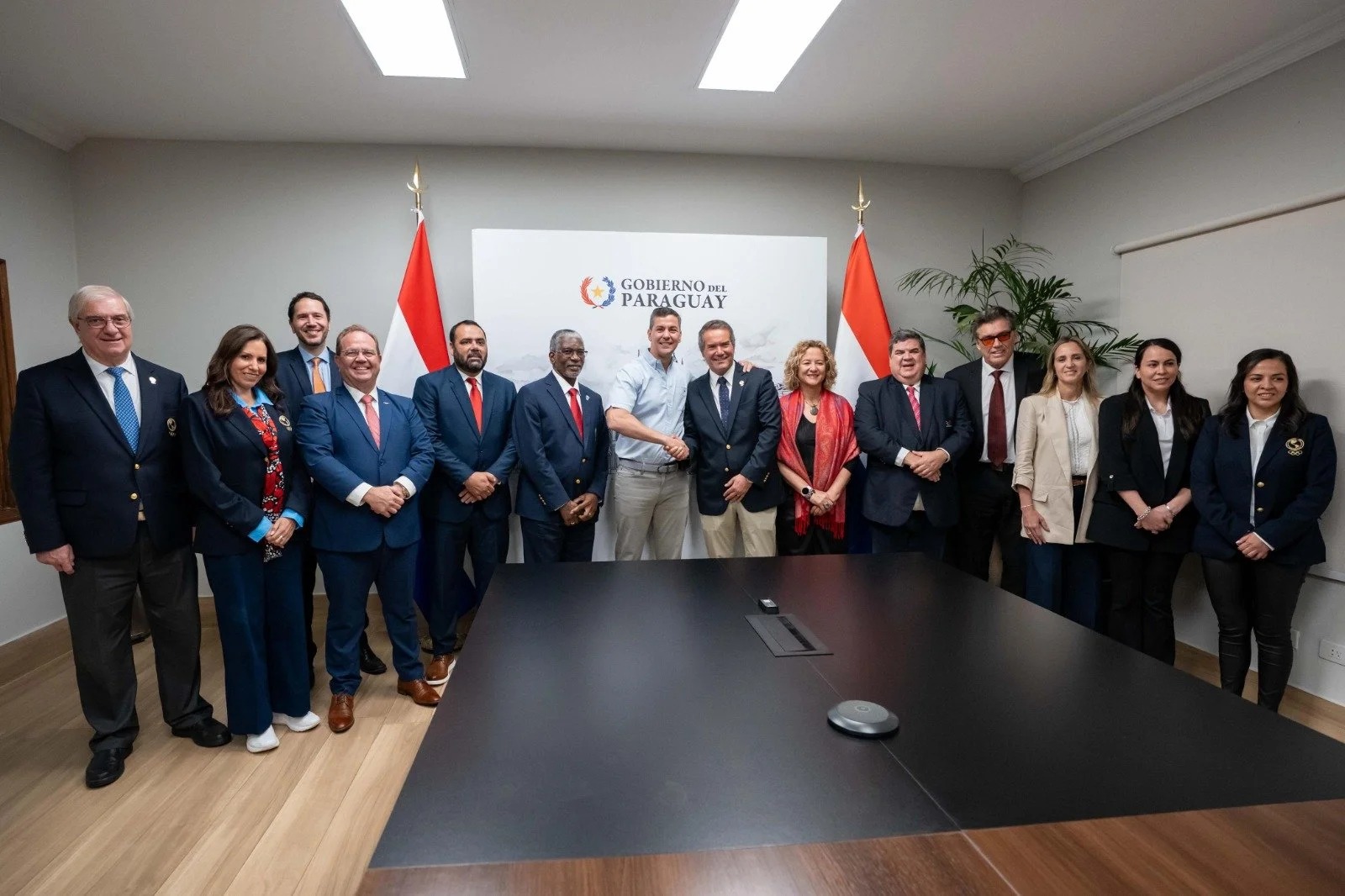 Panam Sports bid evaluation team meets with Asuncion, Paraguay officials September 30, 2025 (PASO)