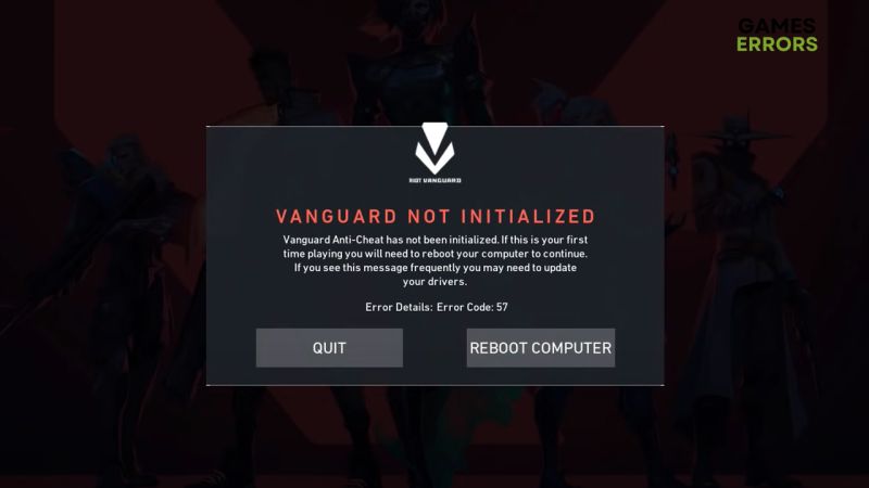 Valorant Error Code 57 Troubleshooting Guide - Minimal Art Collection - Full HD Quality