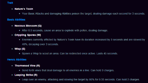 lunaras abilities