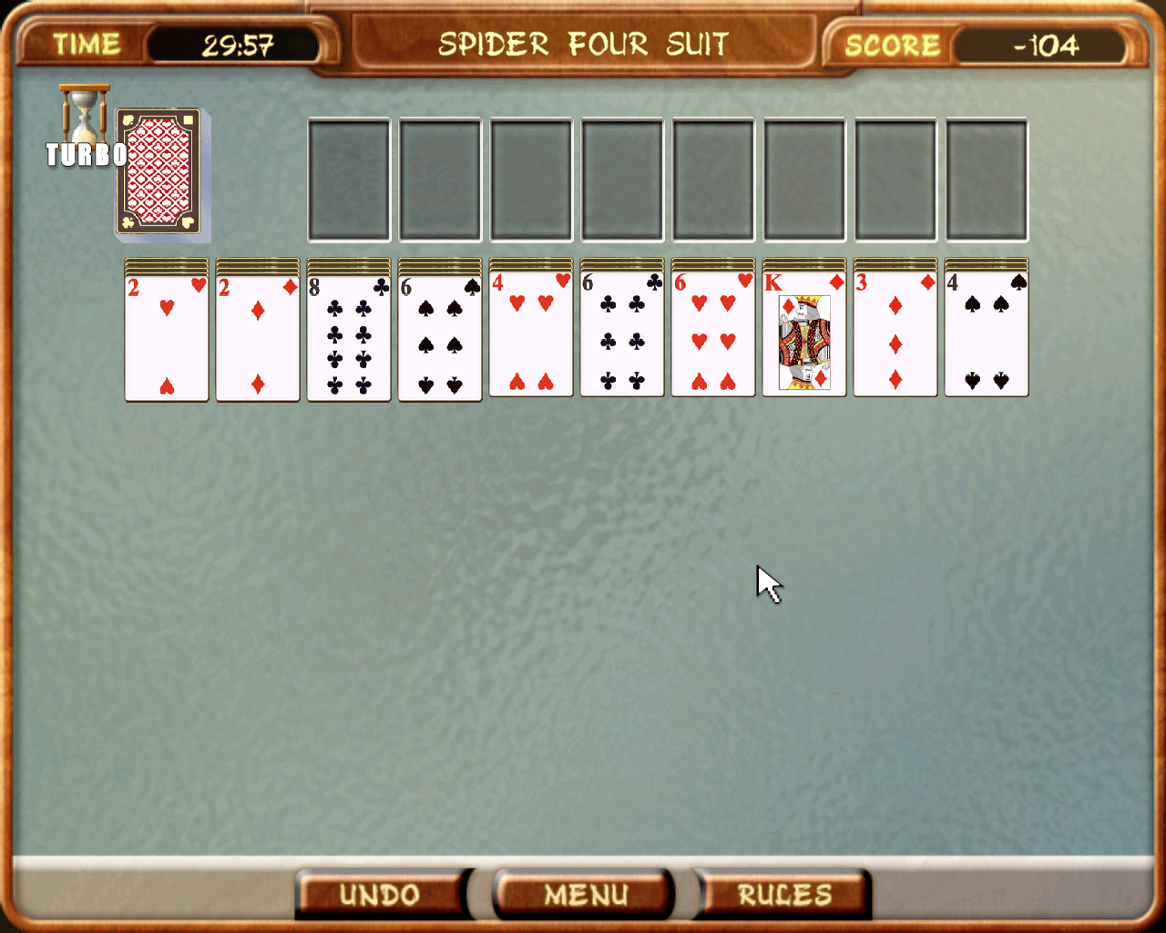 spider solitaire 2