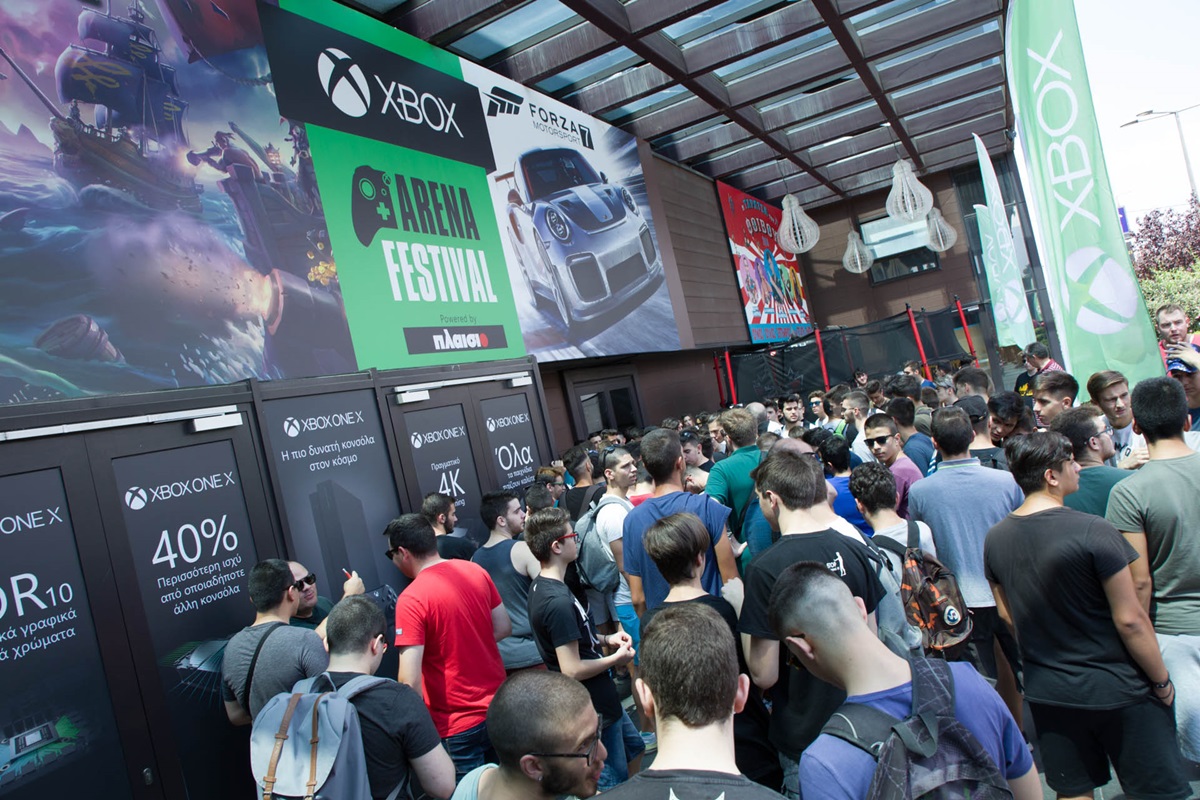 Περισσότεροι από 8.000 gamers έζησαν την εμπειρία του Xbox Arena Festival powered by Πλαίσιο, που έγινε στις 23 και 24 Ιουνίου στο Gazi Music Hall.