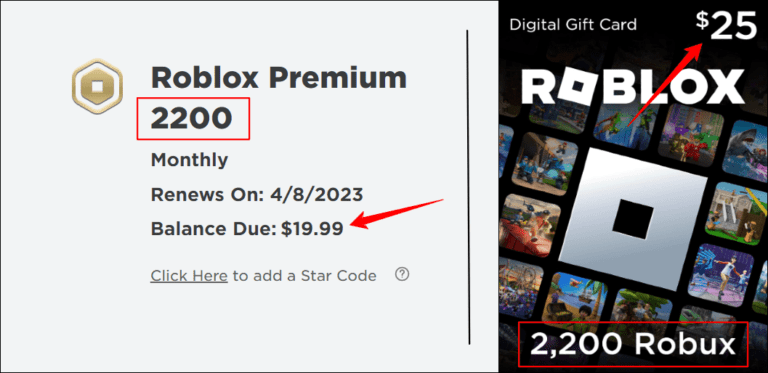How Much Robux Is 25 Dollars You Can Get Upto 2 200 Robux Roblox Vs Amazon Gift Card 1 768x373 