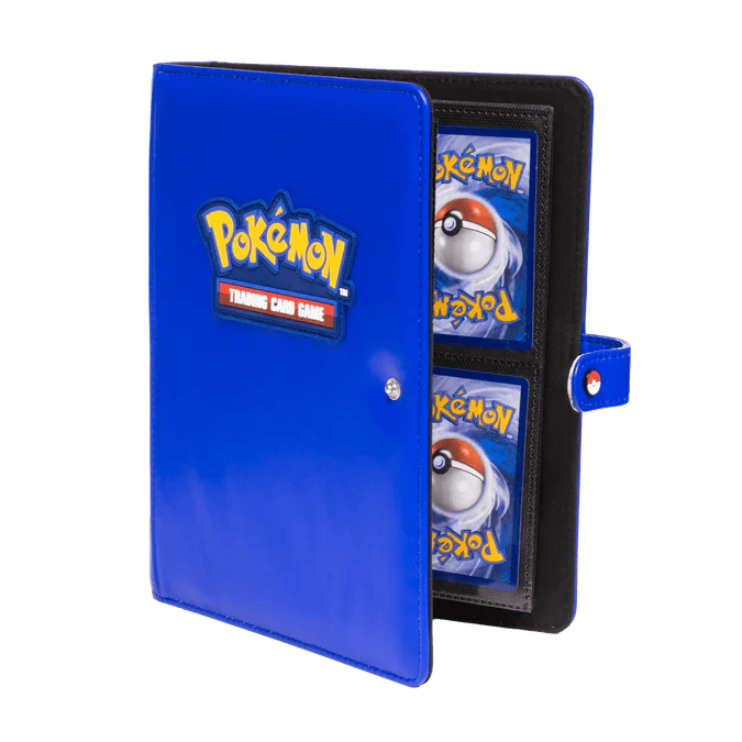 Ultra Pro | Premium Blue 4-Pocket Snap Binder for Pokémon