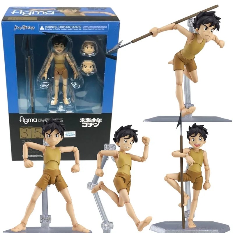 Future Boy Conan Figma No.315 Conan - By Max Factory - Buy at