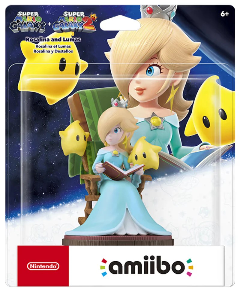 Amiibo - Rosalina and Lumas - Super Mario Galaxy + Super Mario Galaxy 2 Series
