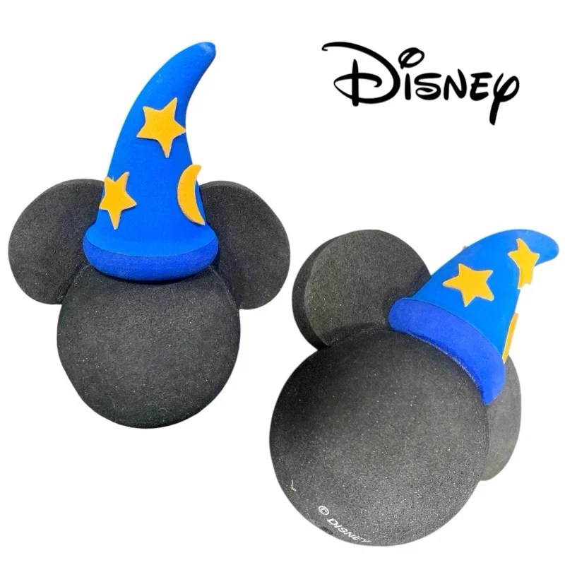 HTF Disney Fantasia Sorcerer Hat Mickey Mouse Antenna Topper - Yellow Stars