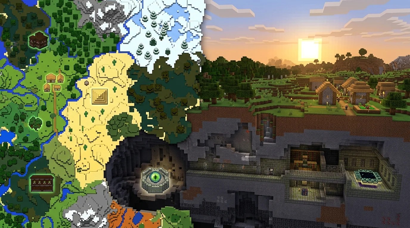 Minecraft Seed Map How To Find Biomes And Structures Without Loading Minecraft Seed Map Biome Structure Viewer.webp