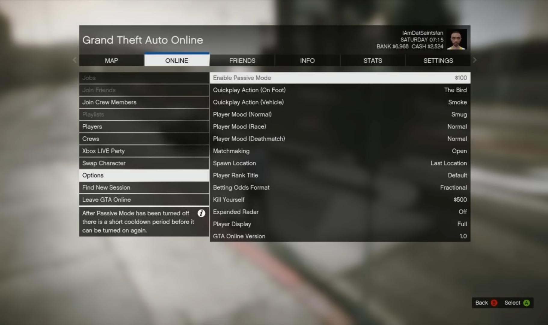 How To Get Off Passive Mode In Gta 5 Spearman Fixered56 Enabling Passive Mode In GTA 5 