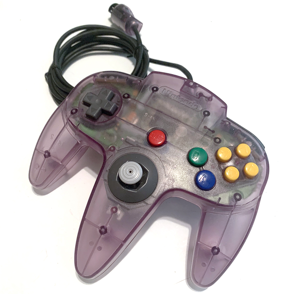 Original Nintendo 64 Controller - Atomic Purple — Gametrog