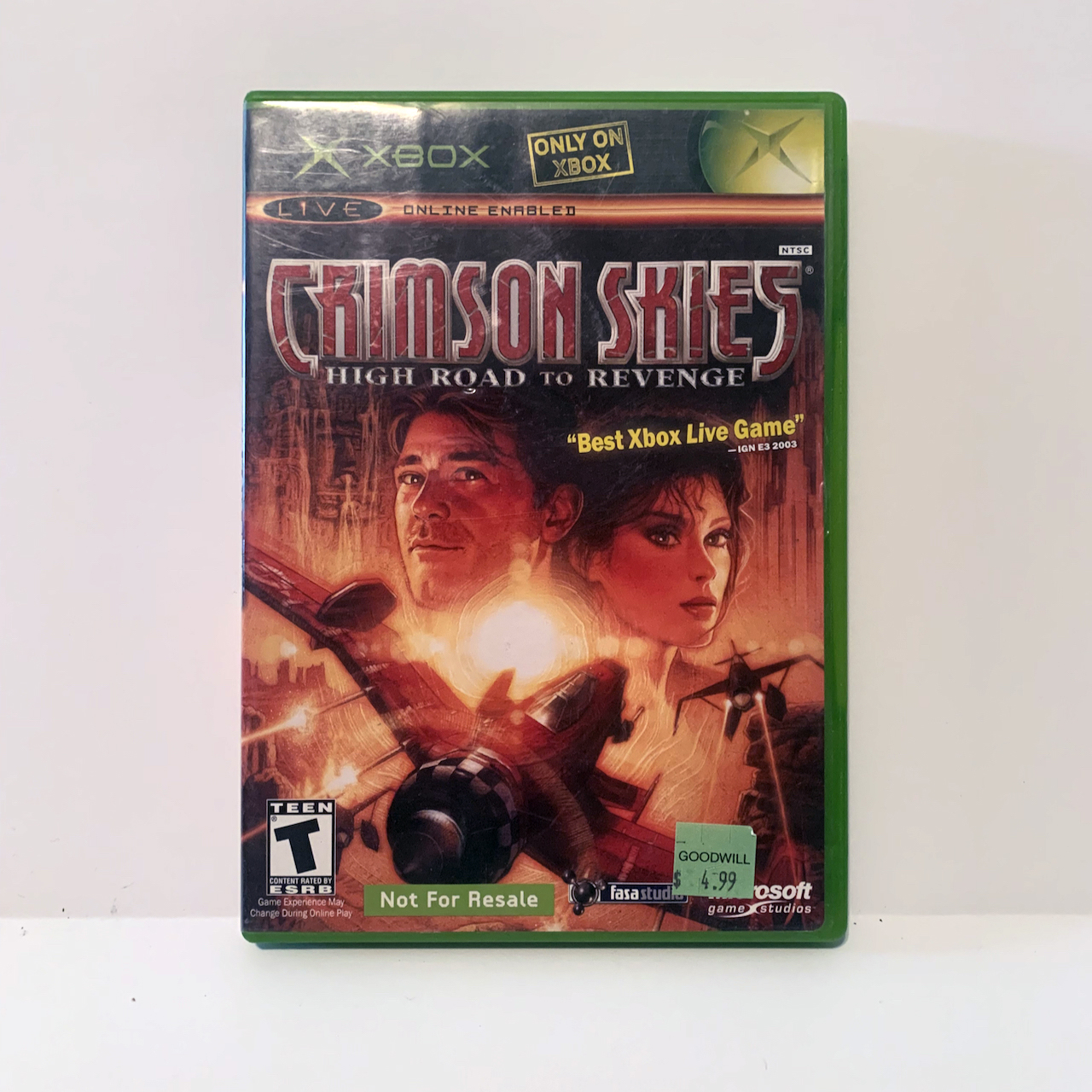 Crimson Skies: High Road to Revenge — Gametrog
