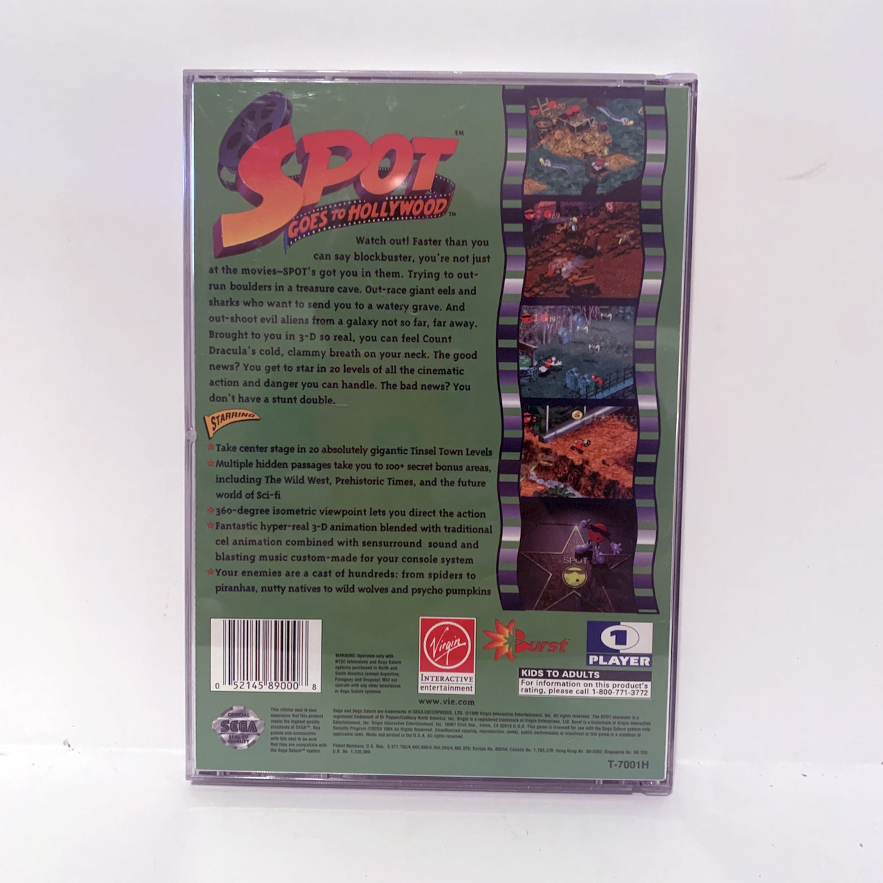 Spot Goes To Hollywood Sega Saturn - Prix - Photo - Présentation