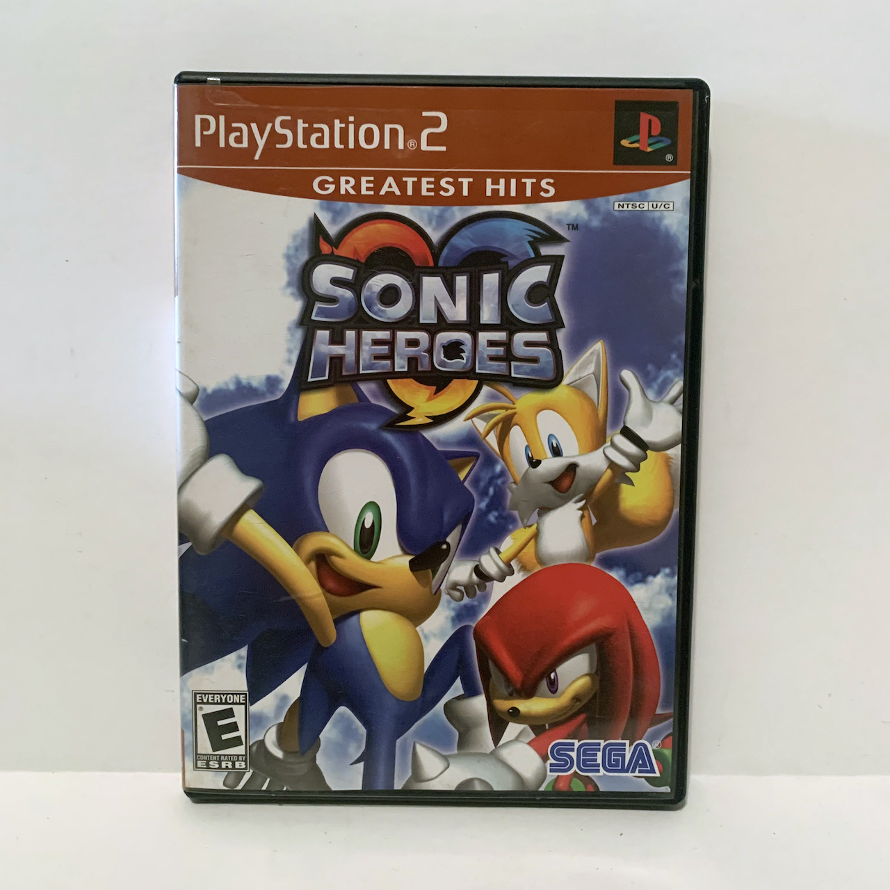 Jeu PlayStation 2 Sonic Heroes - Bon état - Boîtier, Notice Et Disque Inclus - Jeu Rétro