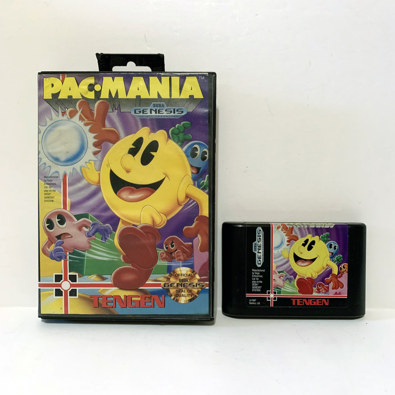 PAC・MANIA『パックマニア』【中古美品・Genesis北米版 PAC・MANIA『パックマニア』【中古美品・Genesis北米版 PAC