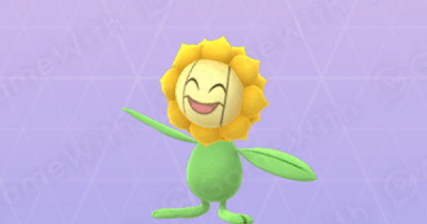 'base stats' are set on the . Pokemon Go Sunflora Stats Best Moveset Max Cp Gamewith