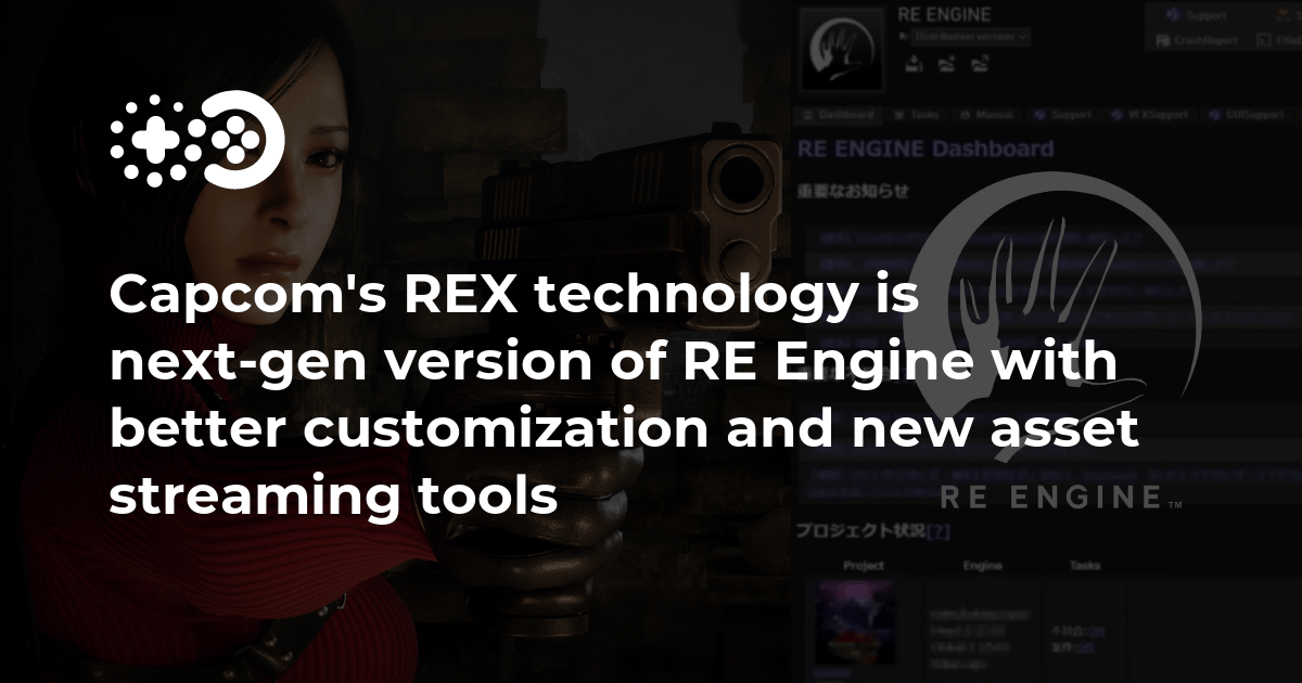 Capcom develops REX project to turn RE Engine into AI-generation engine