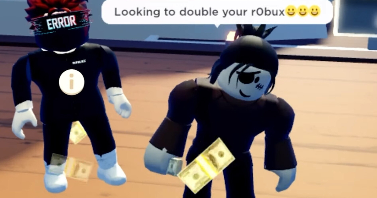 How Underage Roblox Players Getting Scammed By Other Kids Through Roblox Scam 